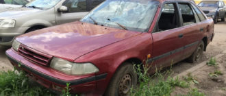 Очередной забытый автомобиль без номера